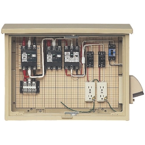 未来 屋外電力用仮設ボックス 16A−M2CV6T