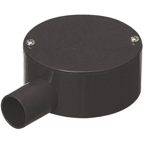 未来 露出用丸型ボックス(平蓋) PVM16−1T