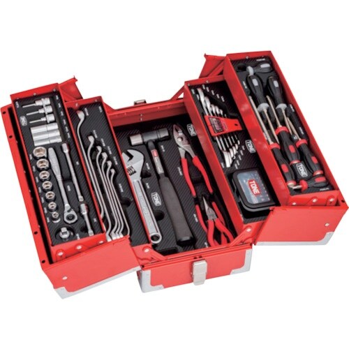 TONE 整備用工具セット ツールセット(レッド)