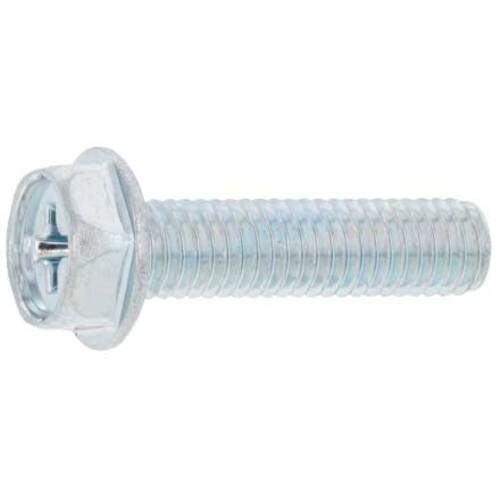 SUNCO 三価ホワイト(+)フランジ小ネジB5D