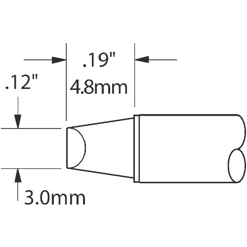 メトカル Metcal CVシリーズ チップカート