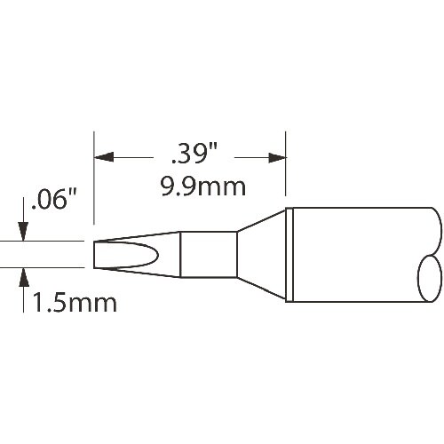 メトカル Metcal CVシリーズ チップカート