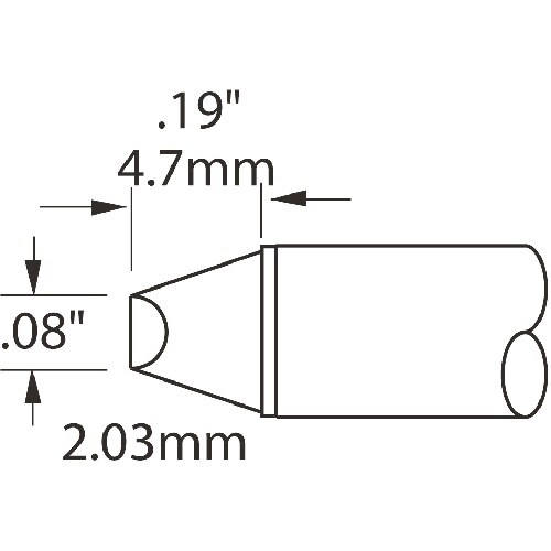 メトカル Metcal CVシリーズ チップカート