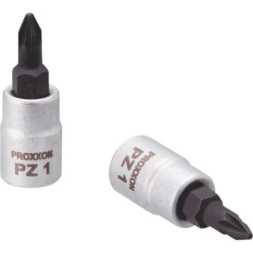 PROXXON ドライバービットソケット 1/4”
