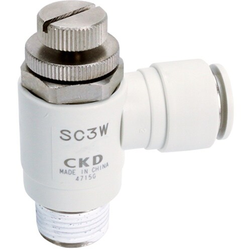 CKD スピードコントローラエルボタイプ ワンタッ