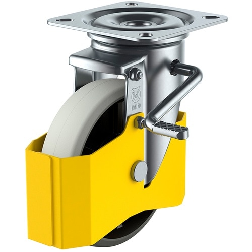 ユーエイ プレート式 自在 巻き込み防止カバー付キ