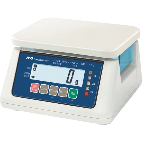 A&D 取引証明用 防塵・防水はかり ワイヤレス通