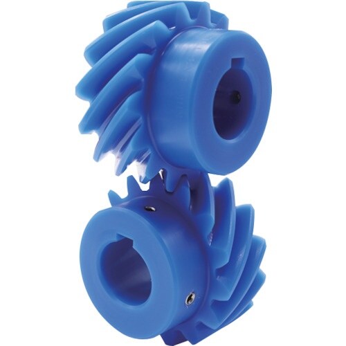 KHK プラスチックねじ歯車PN2.5−15LJ1