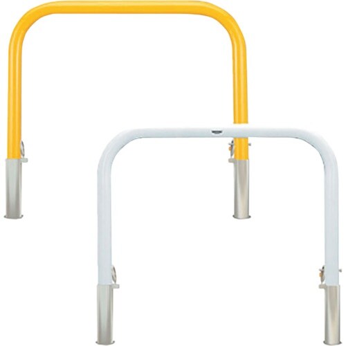 カネソウ 車止め アーチ型 スチール製 焼付塗装