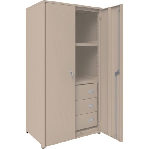 TRUSCO M2型軽中量棚棚 背板・側板・扉付