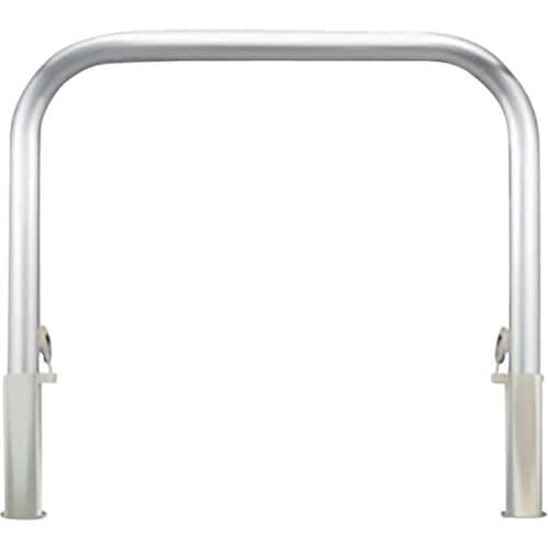 カネソウ 車止め アーチ型 ステンレス製 脱着式