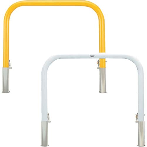 カネソウ 車止め アーチ型 スチール製 焼付塗装