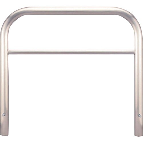 カネソウ 車止め アーチ型 横バー付 ステンレス製