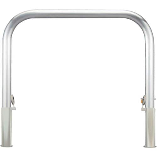 カネソウ 車止め アーチ型 ステンレス製 脱着式