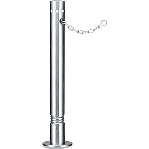 カネソウ 車止め 上下式 ステンレス製 スプリング