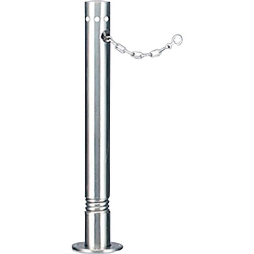 カネソウ 車止め ステンレス製固定式 スプリング付