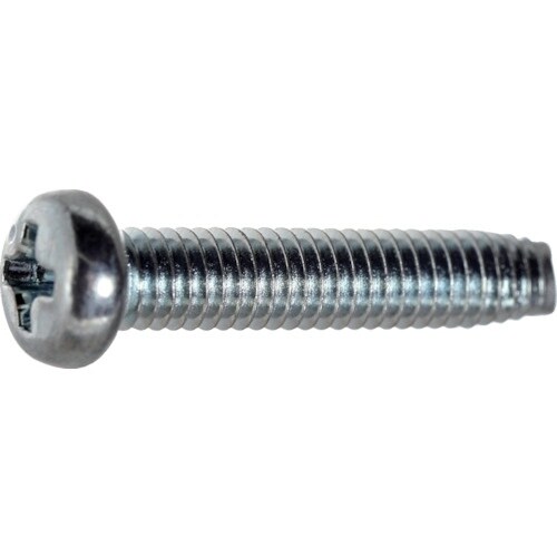 TRUSCO ナベ頭低トルクねじ 三価白 Sタイプ