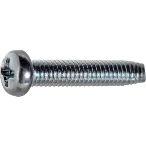 TRUSCO ナベ頭低トルクねじ 三価白 Sタイプ