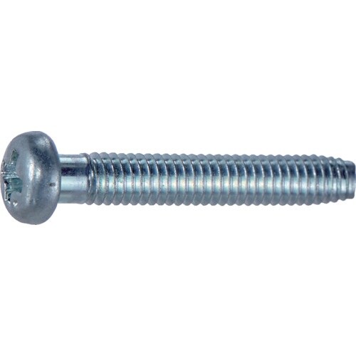 TRUSCO ナベ頭低トルクねじ 三価白 Sタイプ