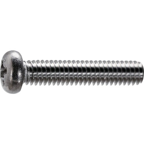 TRUSCO ナベ頭小ねじ ステンレス 全ねじ M