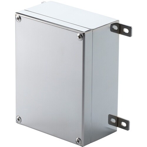 タカチ 外部取付足付小型防水・防塵ステンレスボック