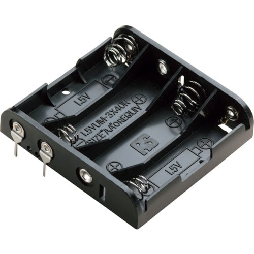 タカチ ピン付電池ホルダー