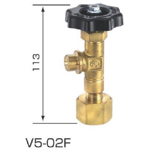 YAMATO 配管用 取出口バルブ V5−04F