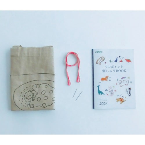 CLOVER 刺しゅうのキット トートバッグ