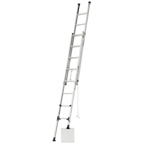 タスコ 伸縮脚付2連はしご