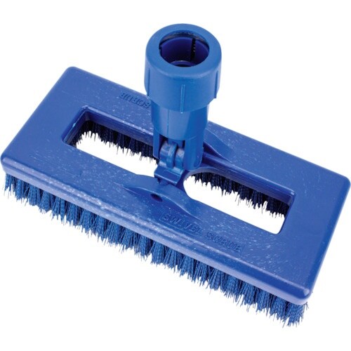 カ−ライル スウィベルデッキブラシ ブルー