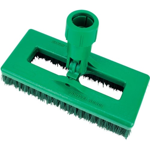 カ−ライル スウィベルデッキブラシ グリーン