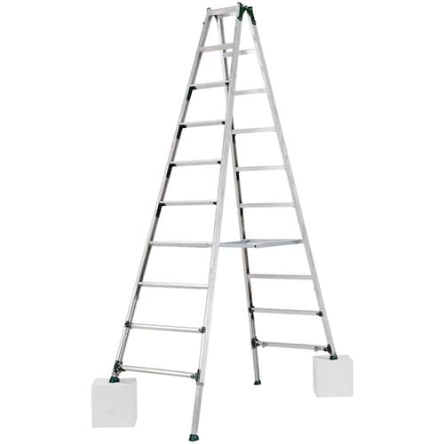 タスコ 伸縮脚付専用脚立