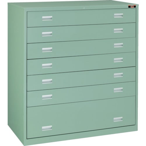 TRUSCO スリーロックワイドキャビネット 12