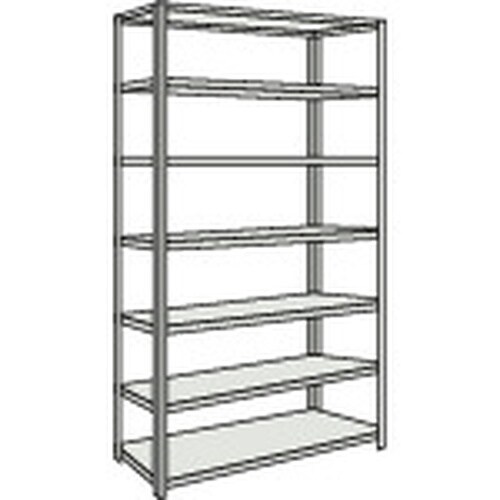 TRUSCO 軽量150型開放棚 W1500XD6