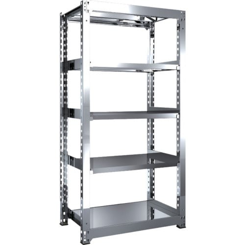 TRUSCO ステンレス製中量ボルトレス棚 SM3