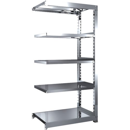 TRUSCO ステンレス製中量ボルトレス棚 SM3