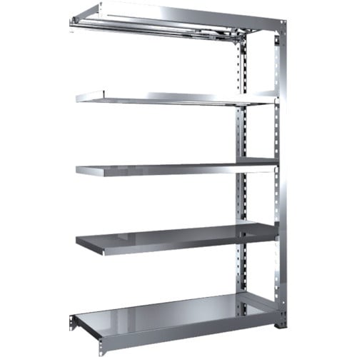 TRUSCO ステンレス製中量ボルトレス棚 SM3