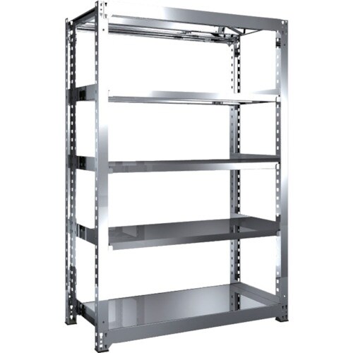 TRUSCO ステンレス製中量ボルトレス棚 SM3