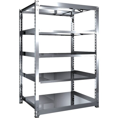 TRUSCO ステンレス製中量ボルトレス棚 SM3