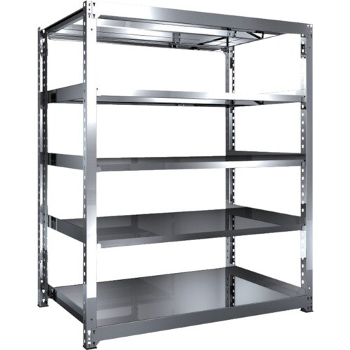 TRUSCO ステンレス製中量ボルトレス棚 SM3