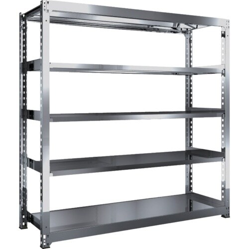 TRUSCO ステンレス製中量ボルトレス棚 SM3