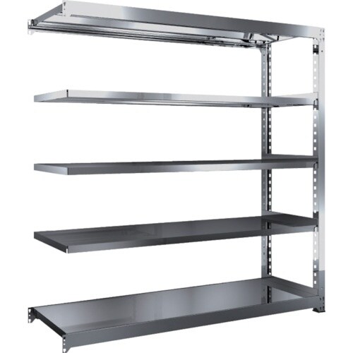 TRUSCO ステンレス製中量ボルトレス棚 SM3