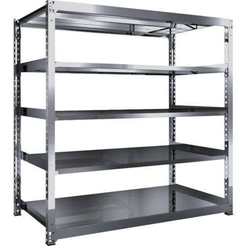 TRUSCO ステンレス製中量ボルトレス棚 SM3