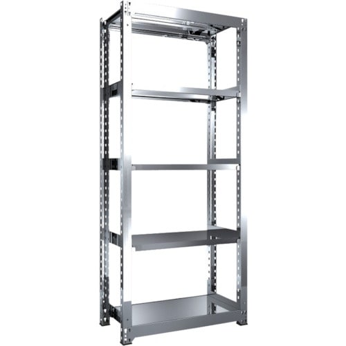 TRUSCO ステンレス製中量ボルトレス棚 SM3