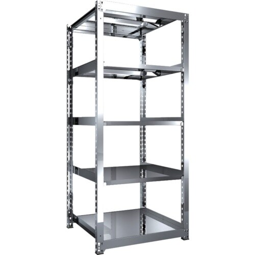 TRUSCO ステンレス製中量ボルトレス棚 SM3