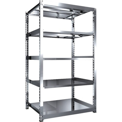 TRUSCO ステンレス製中量ボルトレス棚 SM3