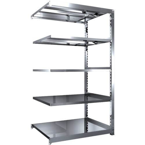 TRUSCO ステンレス製中量ボルトレス棚 SM3