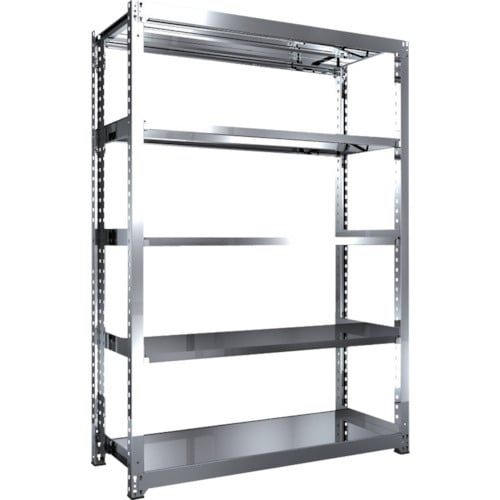 TRUSCO ステンレス製中量ボルトレス棚 SM3