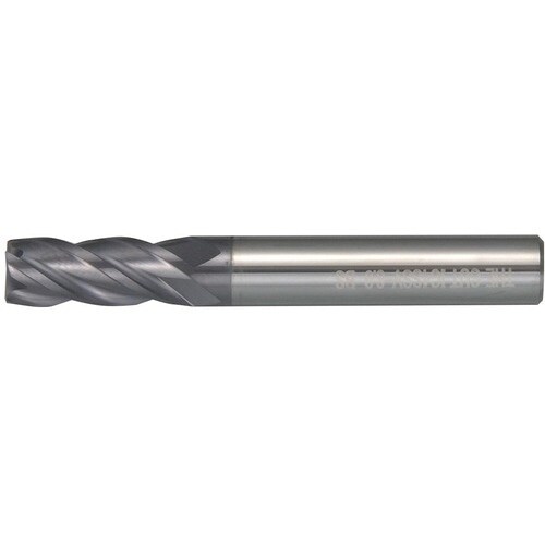 THECUT 超硬4枚刃ピン角EM(TiAlN)(