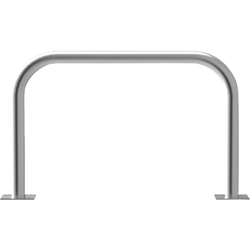 カネソウ 車止め アーチ型 ステンレス製 後付タイ